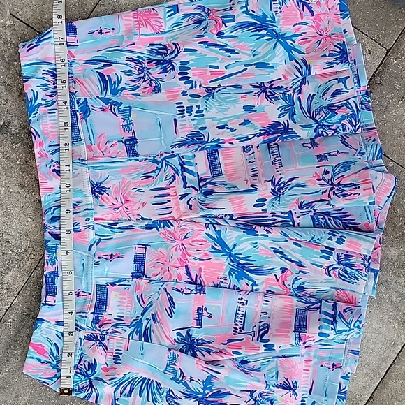Lilly Pulitzer Luxletic Frazer Short UPF 50+ Ravello Blue Perfect Match … - Picture 5 of 10